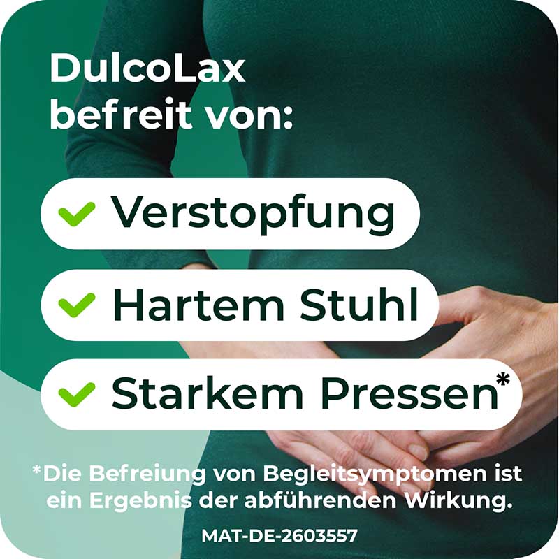 DulcoLax DRAGÉES - Abführmittel bei Verstopfung  40 St Tabletten magensaftresistent