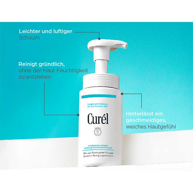 Curél Gesichts-Reinigungsschaum 150 ml Schaum