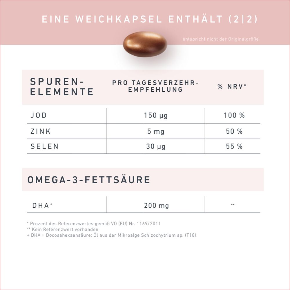 Velnatal 1 Babyplanung 30 St Weichkapseln