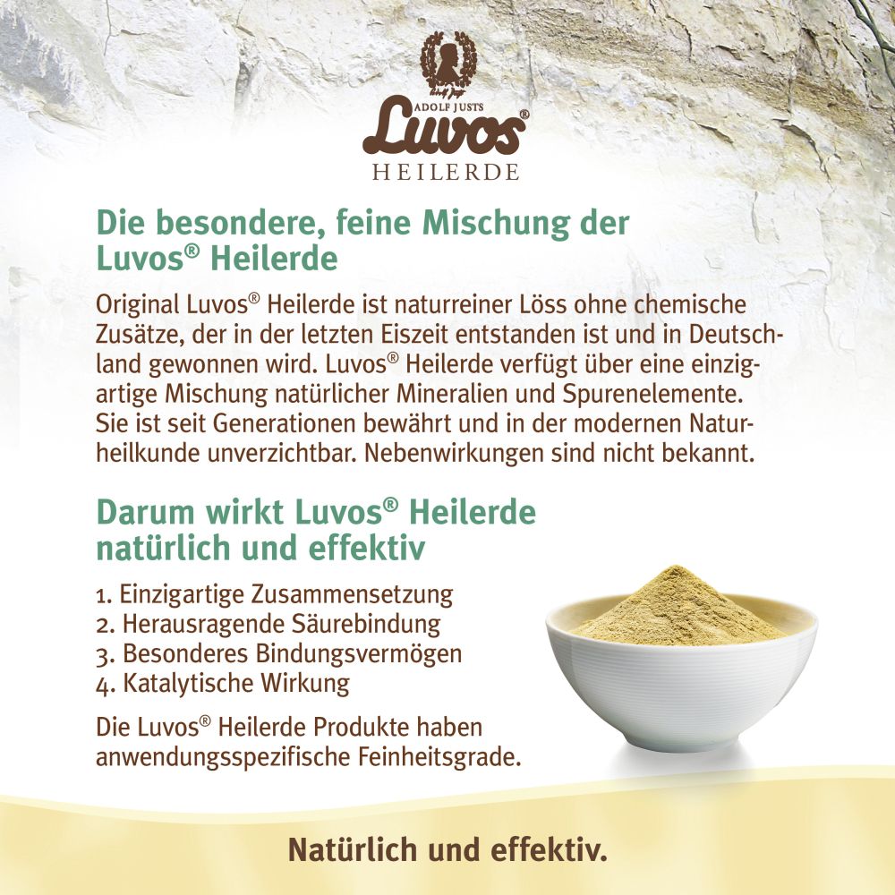 Luvos HEILERDE ultrafein 750 g Pulver