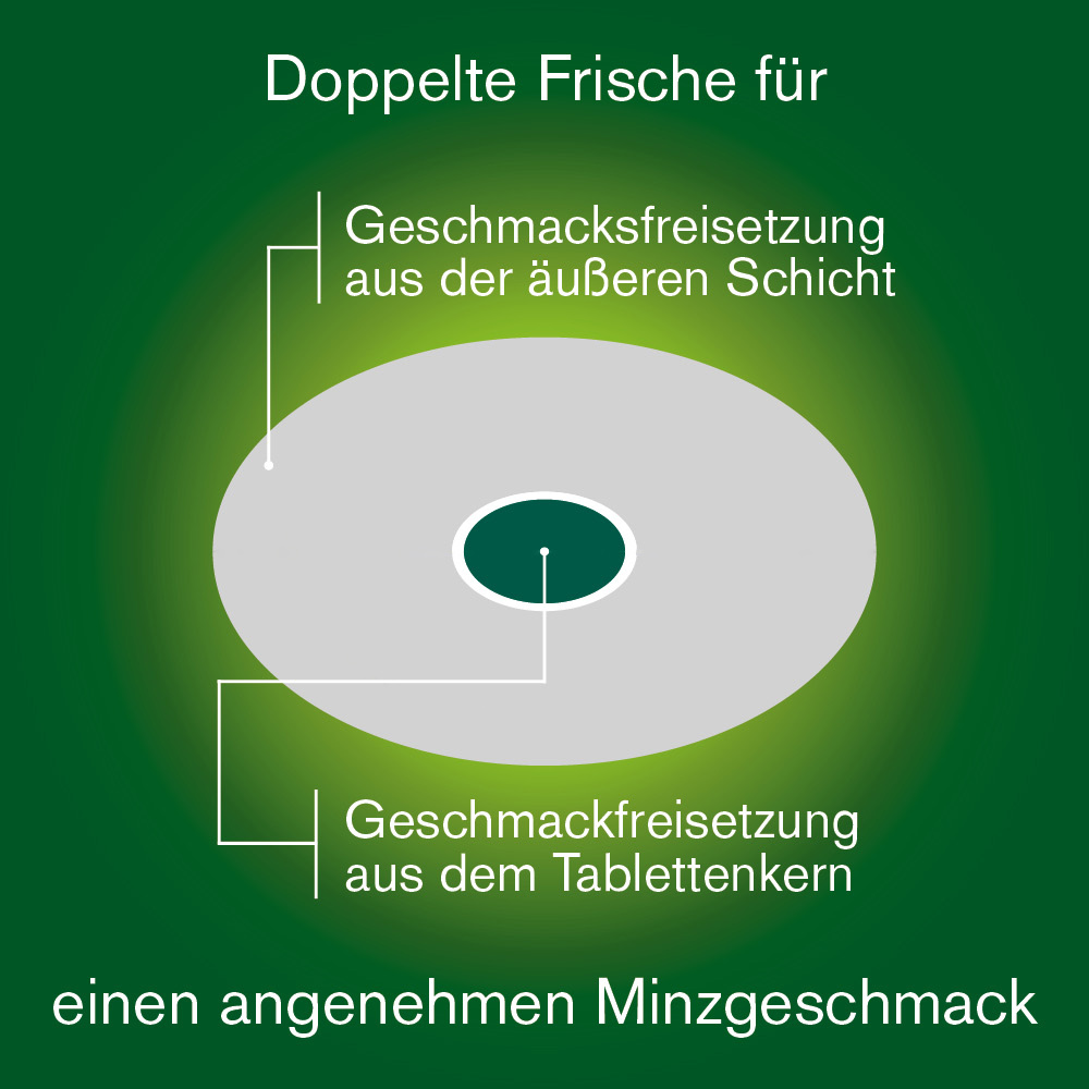 nicorette Lutschtabletten freshmint 2 mg 80 Stk. Doppelpack 2X80 St Lutschtabletten