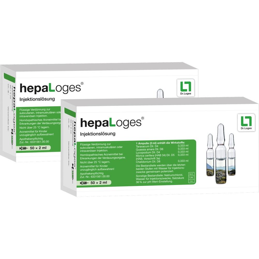hepaLoges Injektionslösung 100X2 ml Injektionslösung