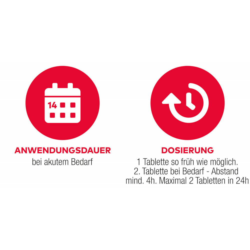 Naratriptan AL akut 2,5 mg Filmtabletten bei Migräne