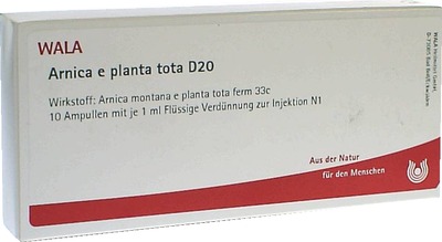 Arnica e planta tota D20 Ampullen 10X1 ml Ampullen