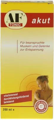 AF TONIC akut flüssig 200 ml Flüssigkeit