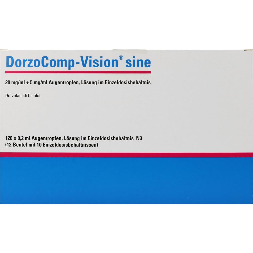 DorzoComp-Vision sine 20mg/ml + 5mg/ml 120X0.2 ml Einzeldosispipetten