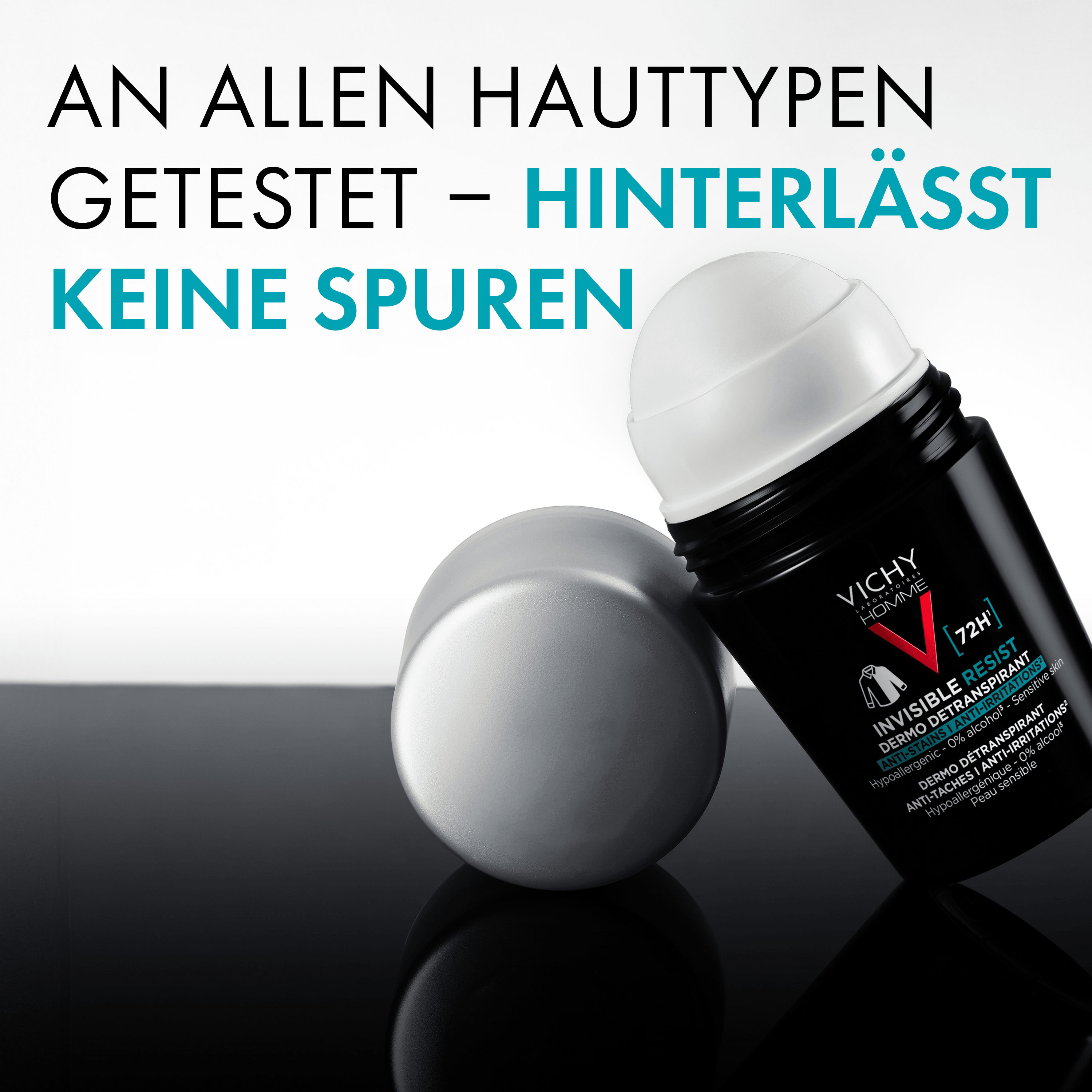 VICHY HOMME STRESS RESIST ANTI-TRANSPIRANT 72H  50 ml Creme