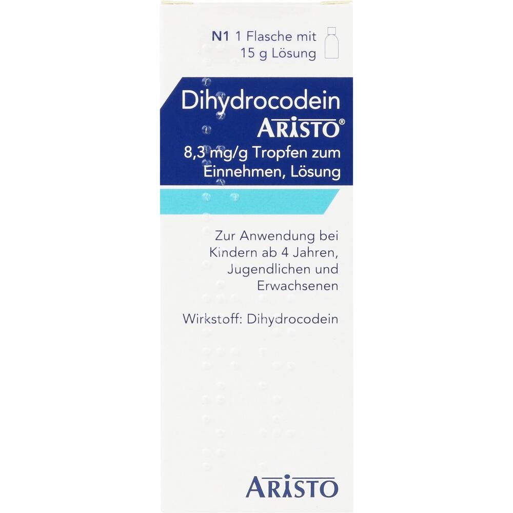 Dihydrocodein ARISTO 8,3 mg/g 15 g Tropfen zum Einnehmen