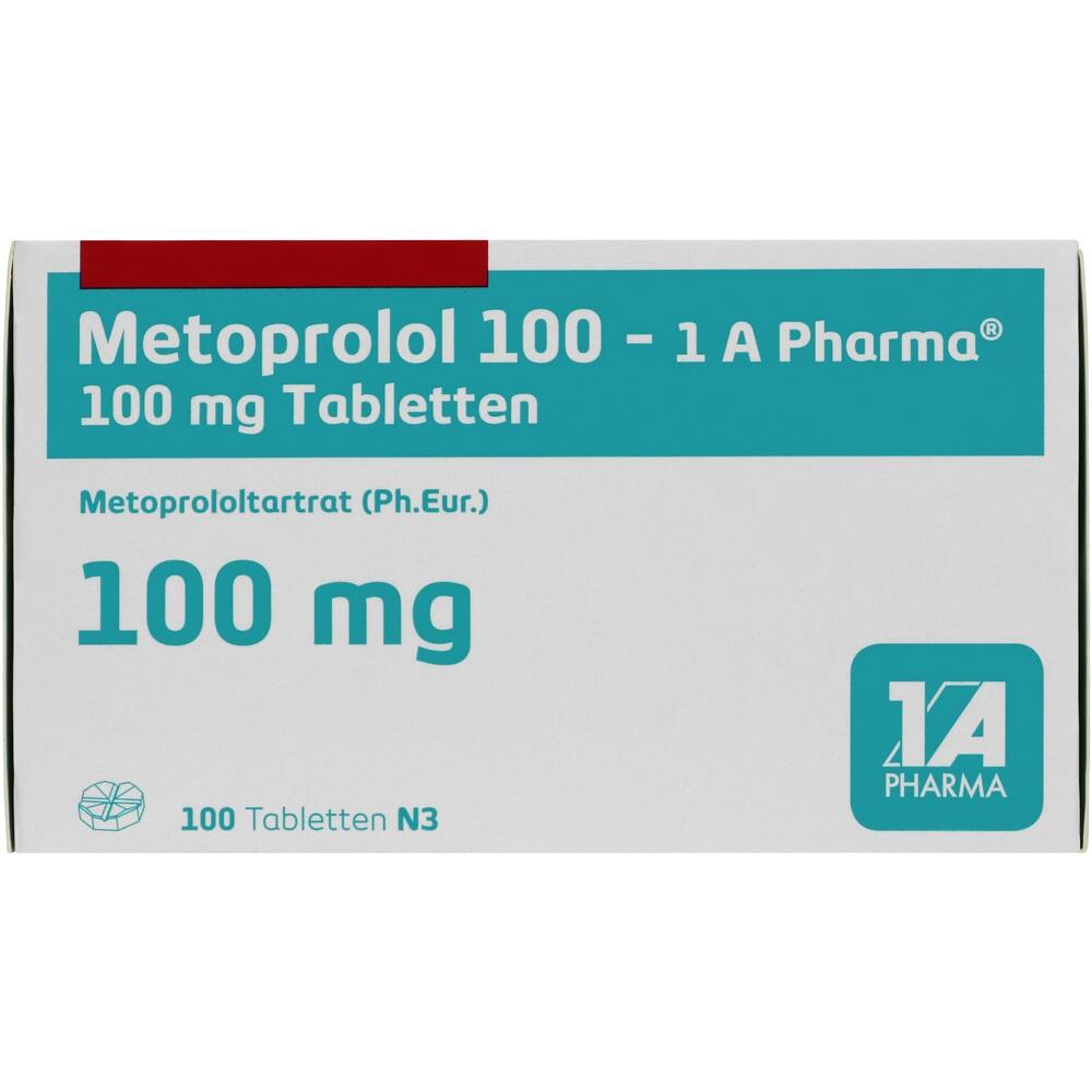 Metoprolol 100-1 A Pharma 100 St Tabletten