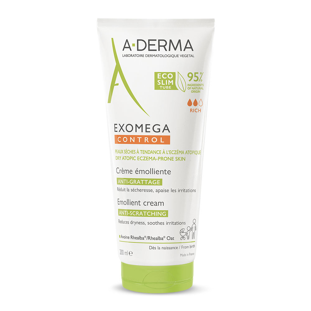A-DERMA EXOMEGA CONTROL Rückfettende Creme  200 ml Creme