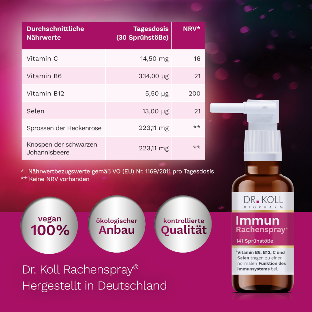 DR. KOLL Immun Rachenspray 20 ml Spray
