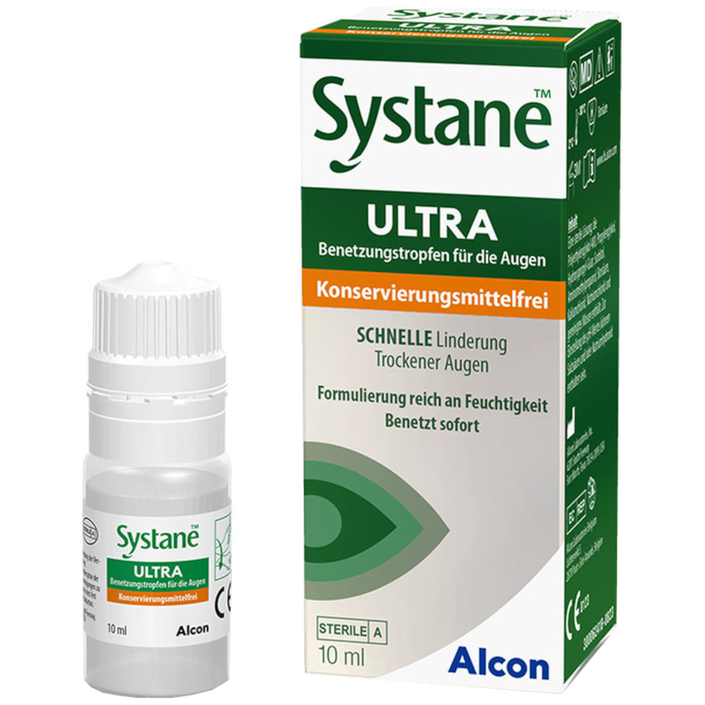 Systane ULTRA Konservierungsmittelfrei 10 ml Augentropfen