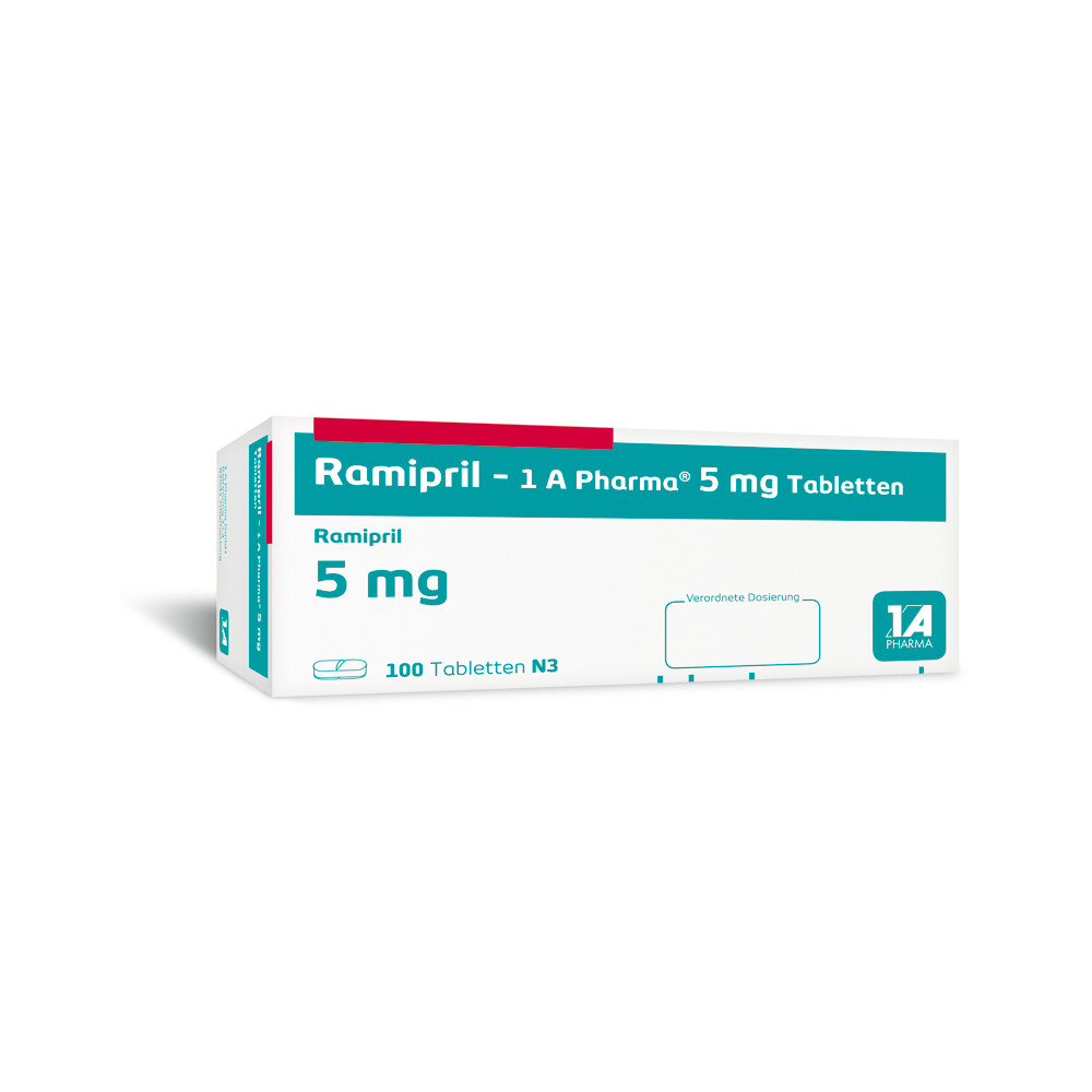 Ramipril-1 A Pharma 5mg 100 St Tabletten