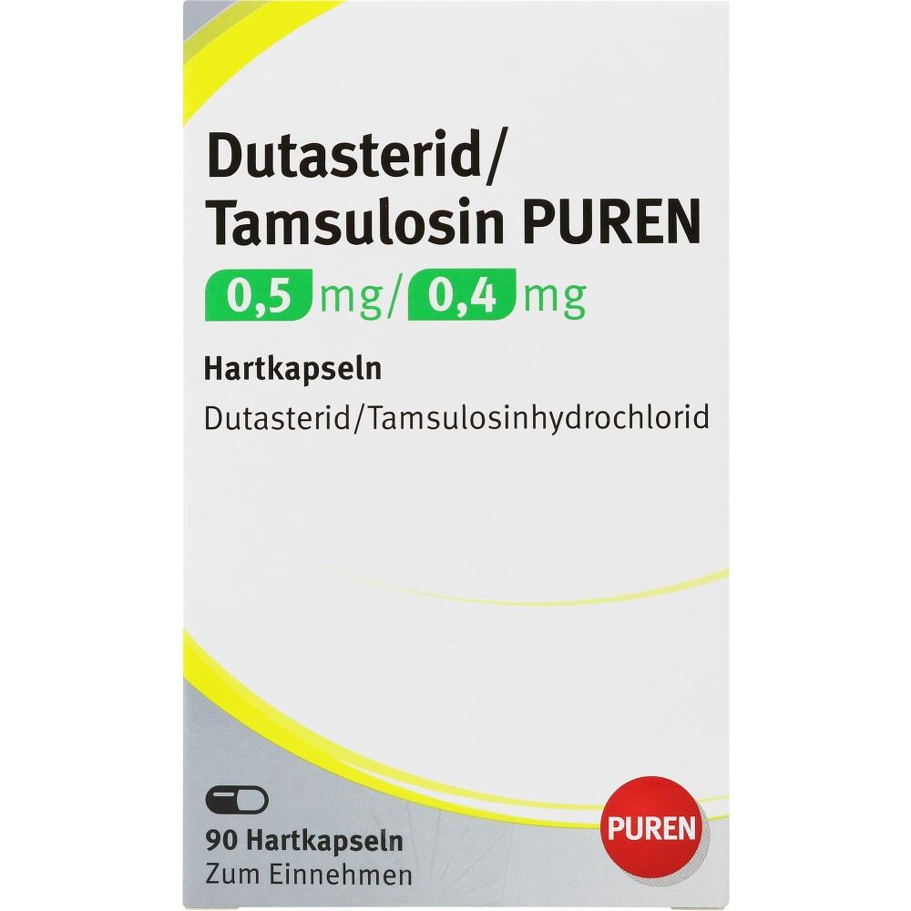 Dutasterid/Tamsulosin PUREN 0,5 mg/0,4 mg 90 St Hartkapseln