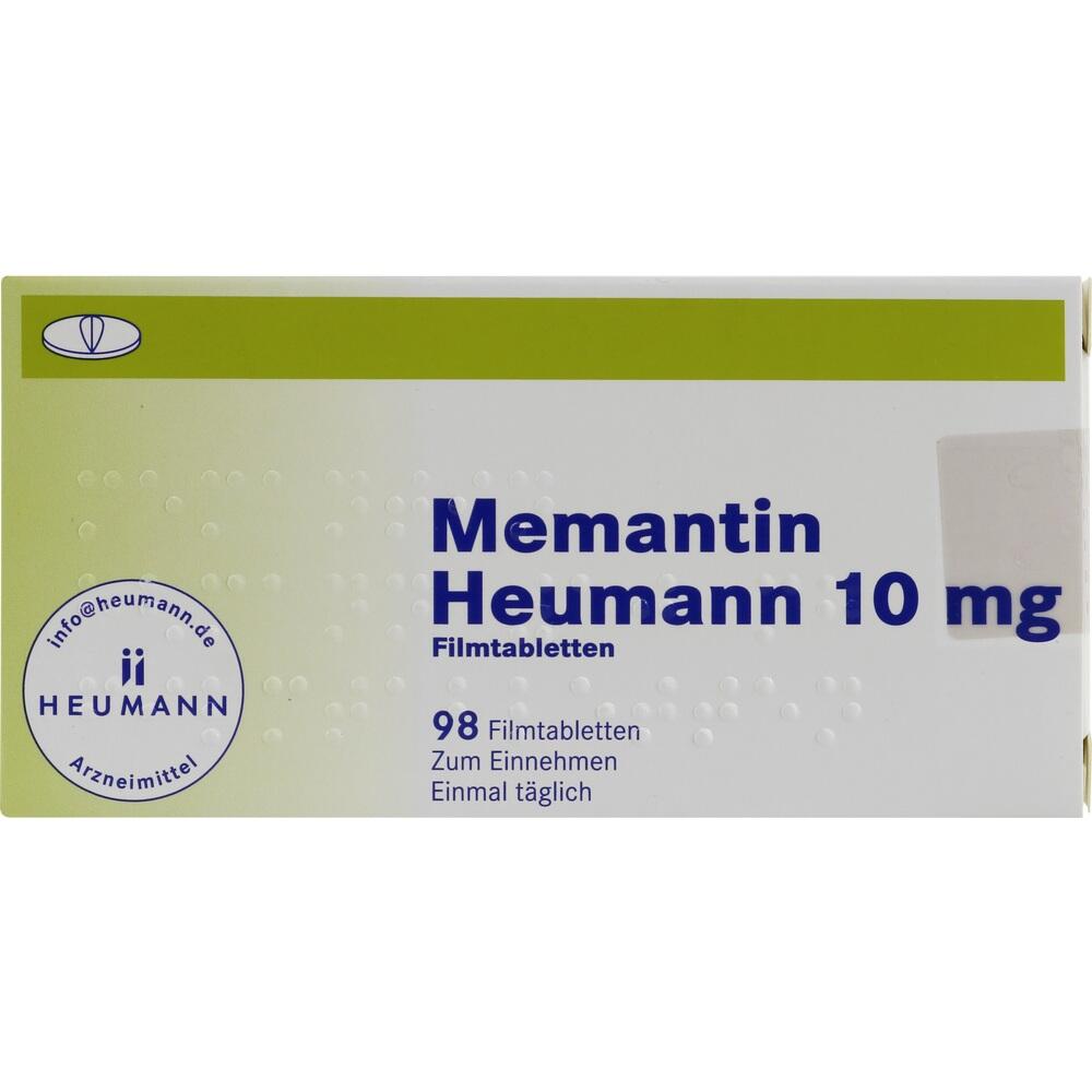 Memantin Heumann 10mg 98 St Filmtabletten