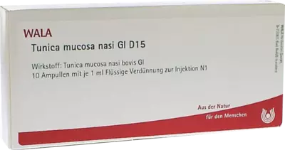 Tunica mucosa nasi Gl D15 Ampullen 10X1 ml Ampullen