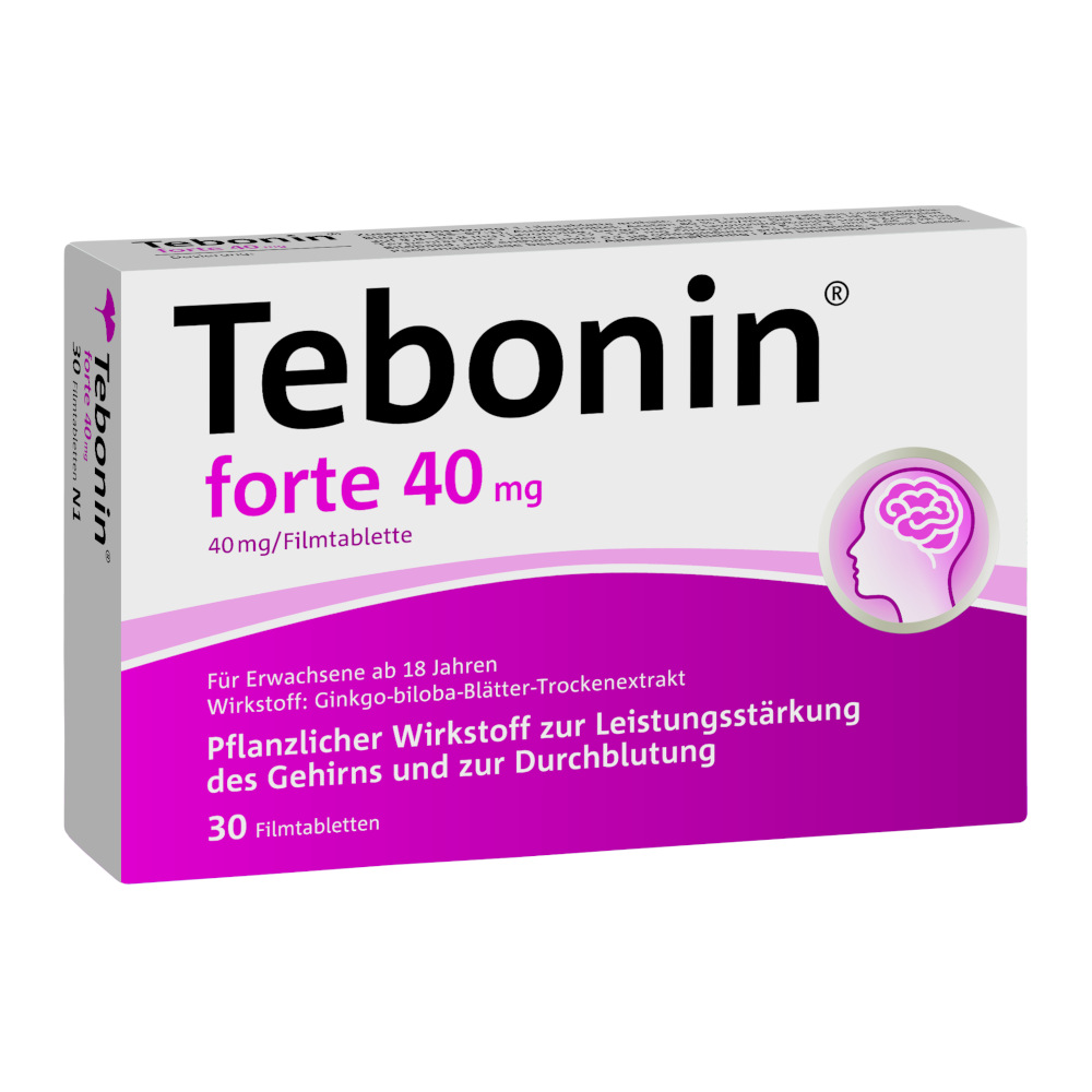 Tebonin forte 40mg 30 St Filmtabletten