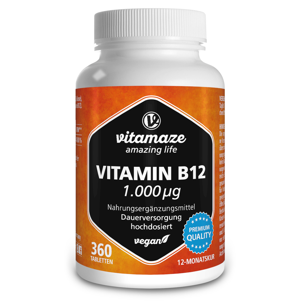 vitamaze VITAMIN B12 1.000µg 360 St Tabletten