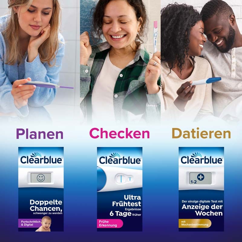Clearblue Schwangerschaftstest Ultra Frühtest 5 St Test