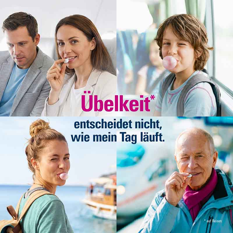 SUPERPEP Reise Kaugummi-Dragées 20 mg 20 St Kaugummi