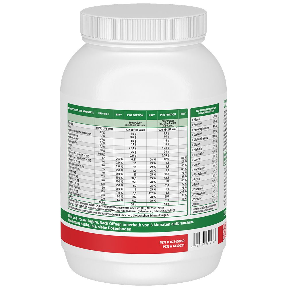 EIWEISS 100 Erdbeer Megamax Pulver 750 g Pulver