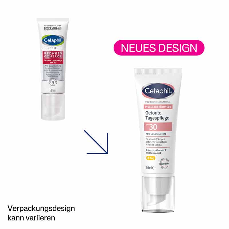 Cetaphil PRO Redness Control getönte Tagespflege SPF 30 50 ml Creme
