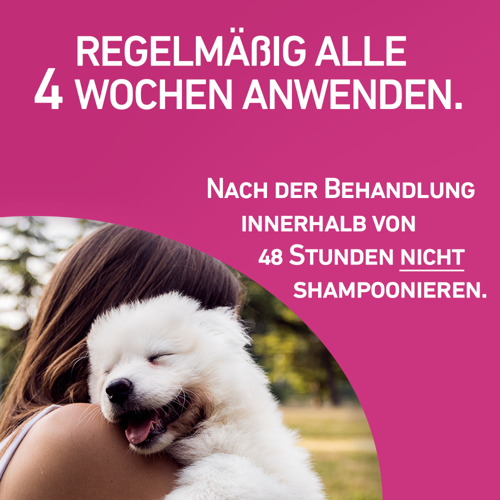 FRONTLINE TRI-ACT gegen Zecken, Flöhe und fliegende Insekten für Hunde S (5-10 kg)  3 St Lösung