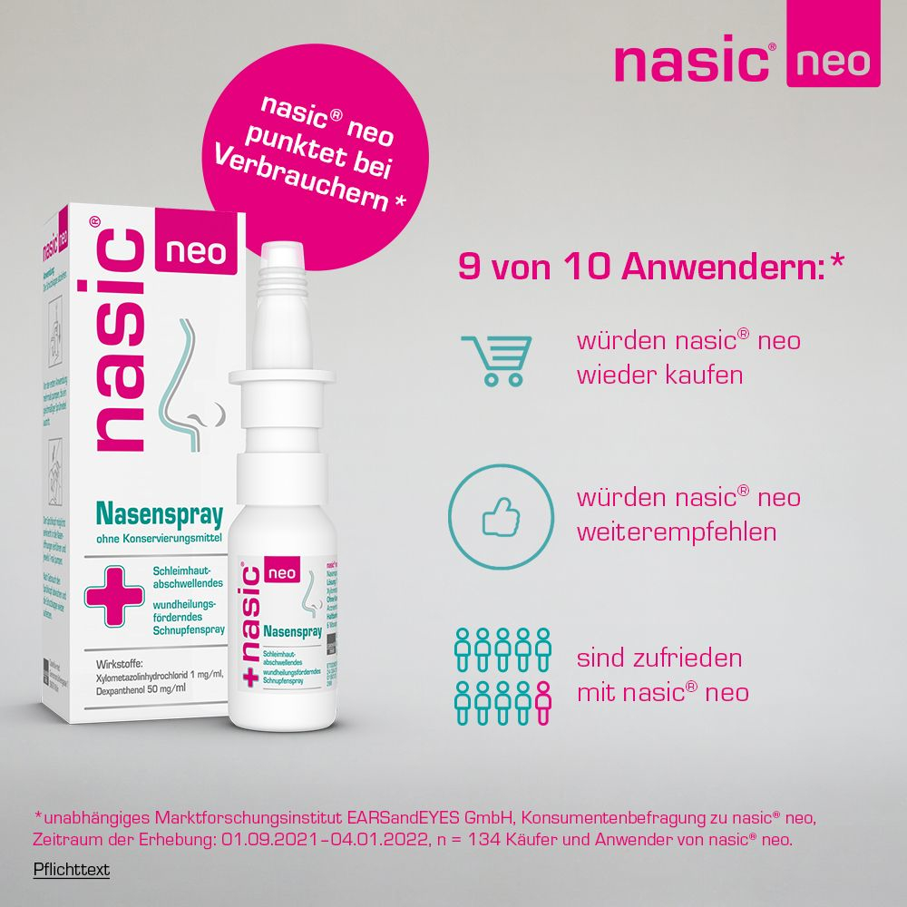 nasic neo Nasenspray 10 ml Nasenspray