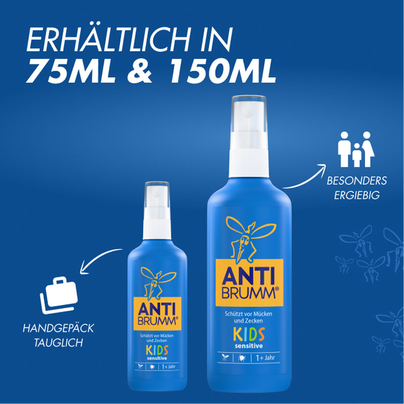 ANTI BRUMM KIDS SENSITIVE 150 ml Spray