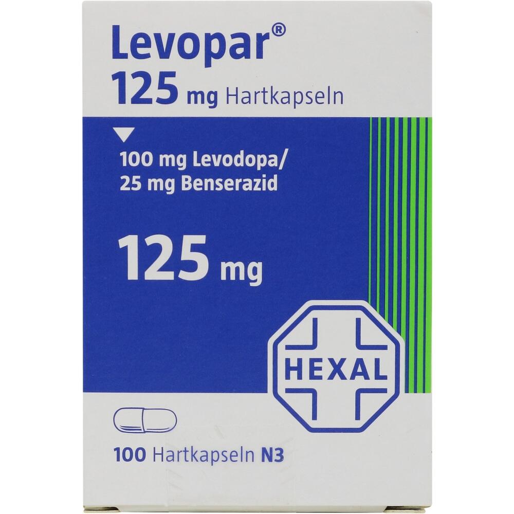 Levopar 125mg 100 St Hartkapseln