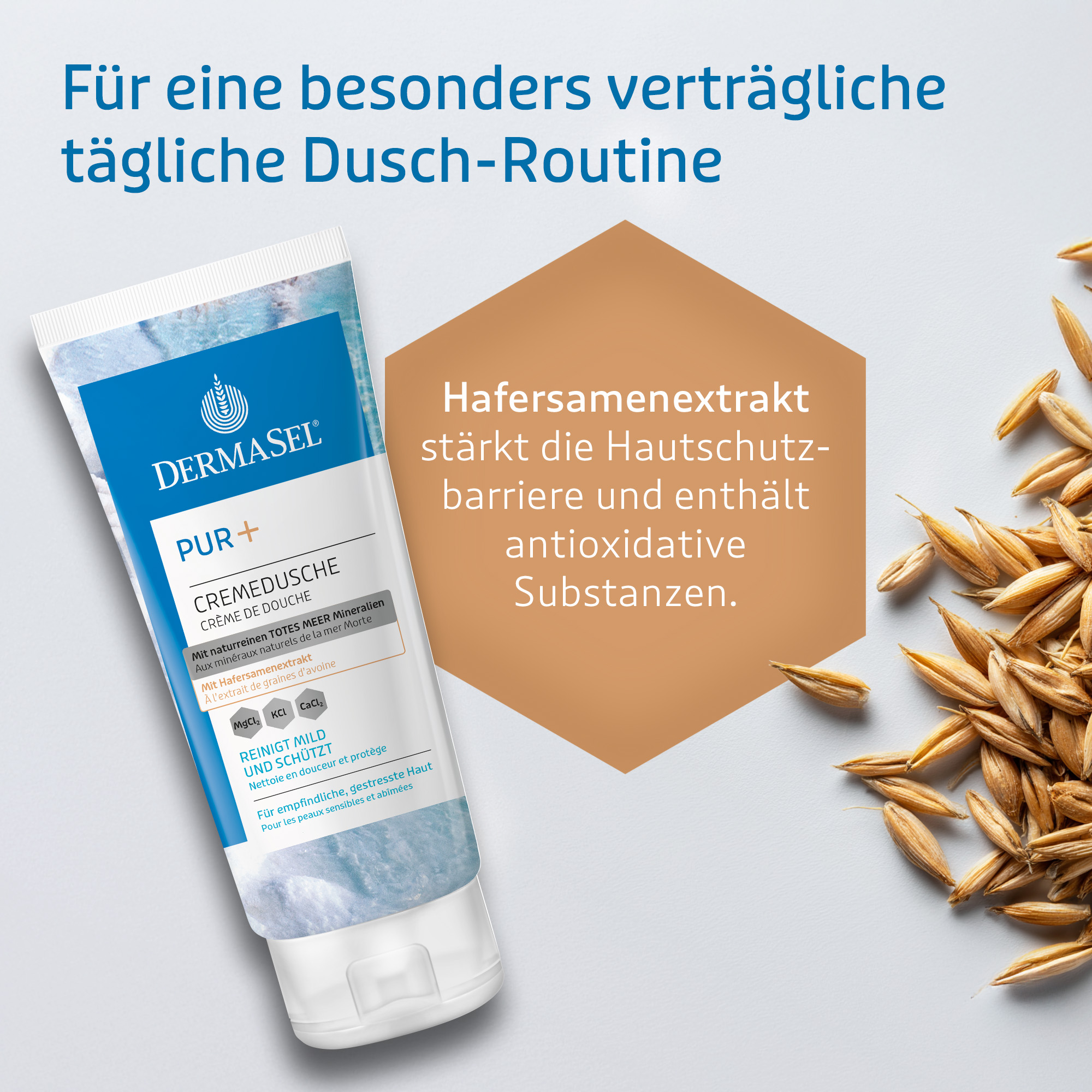 DERMASEL PUR+ CREMEDUSCHE 200 ml Duschgel