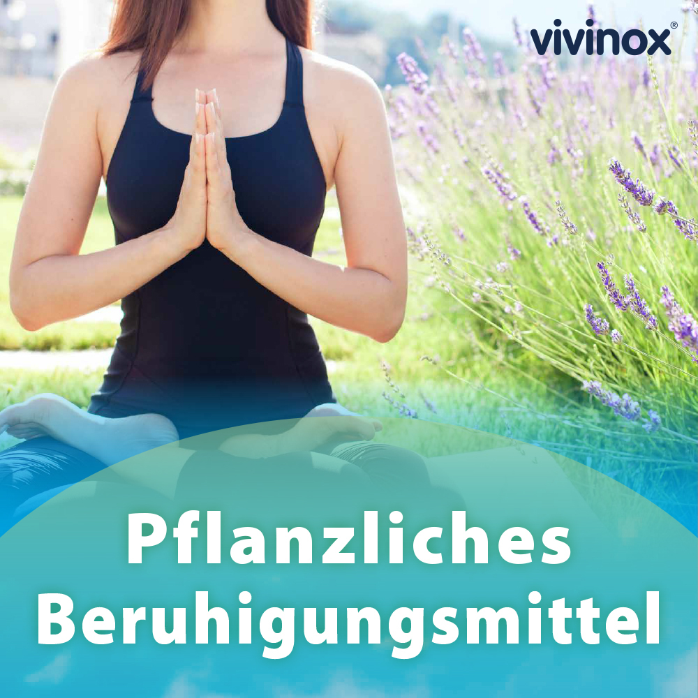 Vivinox Nervenruhe Beruhigungsdragees bei Unruhe und Einschlafstörungen 40 St Überzogene Tabletten
