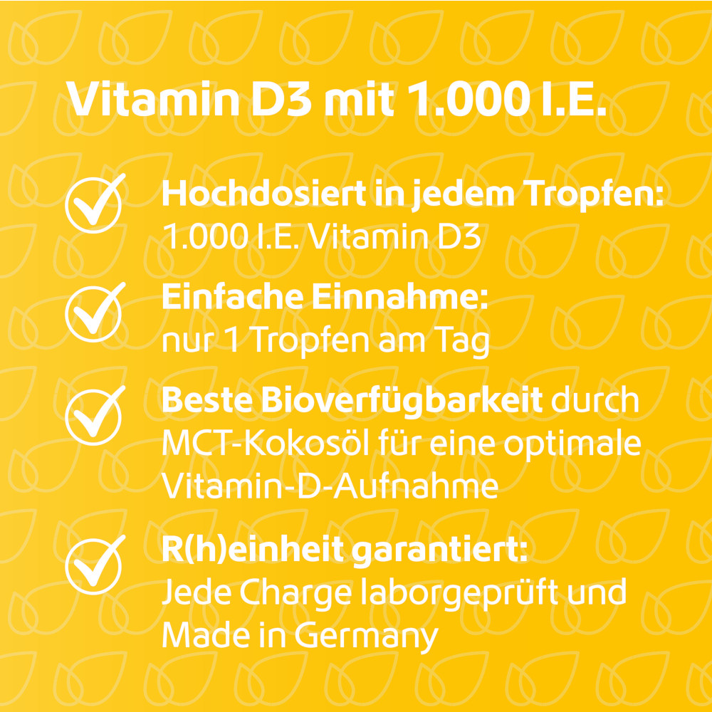 Vitamin D3 Tropfen 1.000 I.E.  50 ml Tropfen