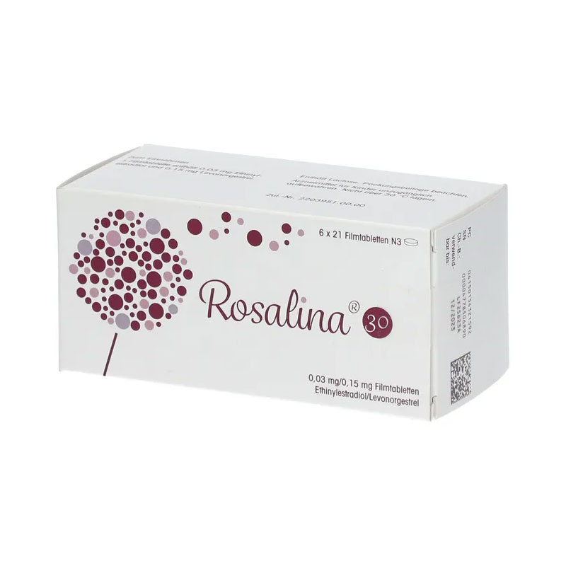 Rosalina 30 0,03 mg / 0,15 mg 126 St Filmtabletten