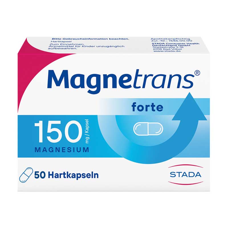 Magnetrans forte 150 mg Hartkapseln 50 St Hartkapseln