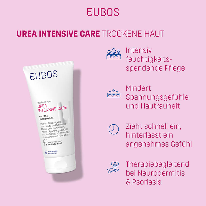 EUBOS TROCKENE Haut Urea 5% Hydro Lotion 200 ml Lotion