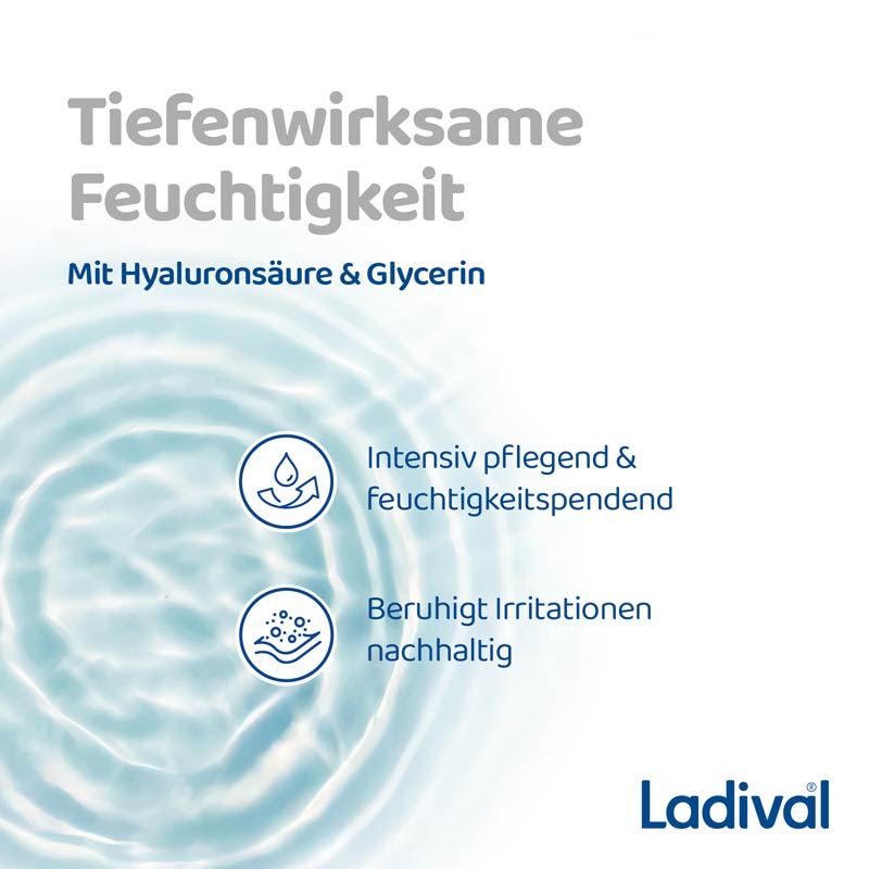 Ladival Trockene Haut Sonnenschutz-Spray LSF 30: Sonnencreme bei Neigung zu Neurodermitis, Psoriasis & bei trockener Haut, beruhigend und pflegend mit Hyaluronsäure, mit 4-fach Zellschutz, wasserfest, 150ml