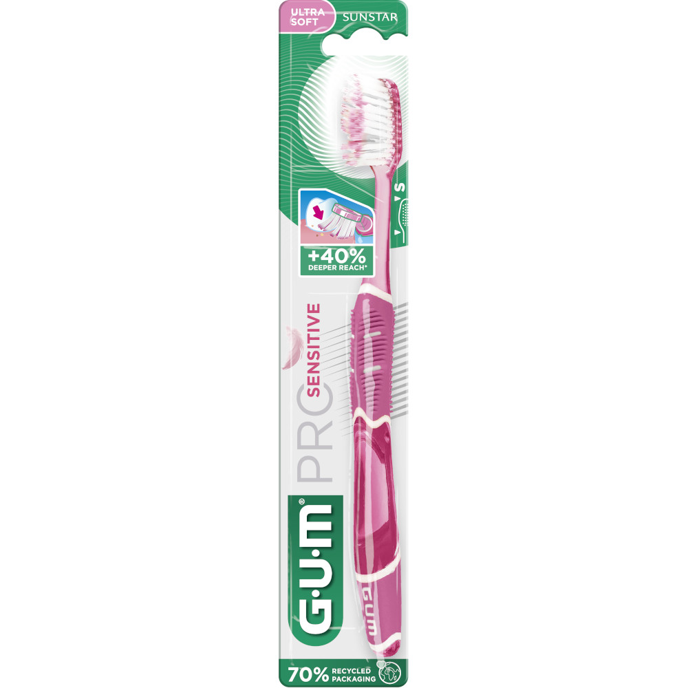 GUM PRO SENSITIVE ULTRA SOFT 1 St Zahnbürste