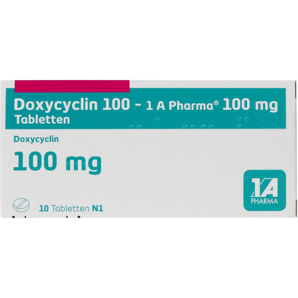 Doxycyclin 100-1 A Pharma 10 St Tabletten
