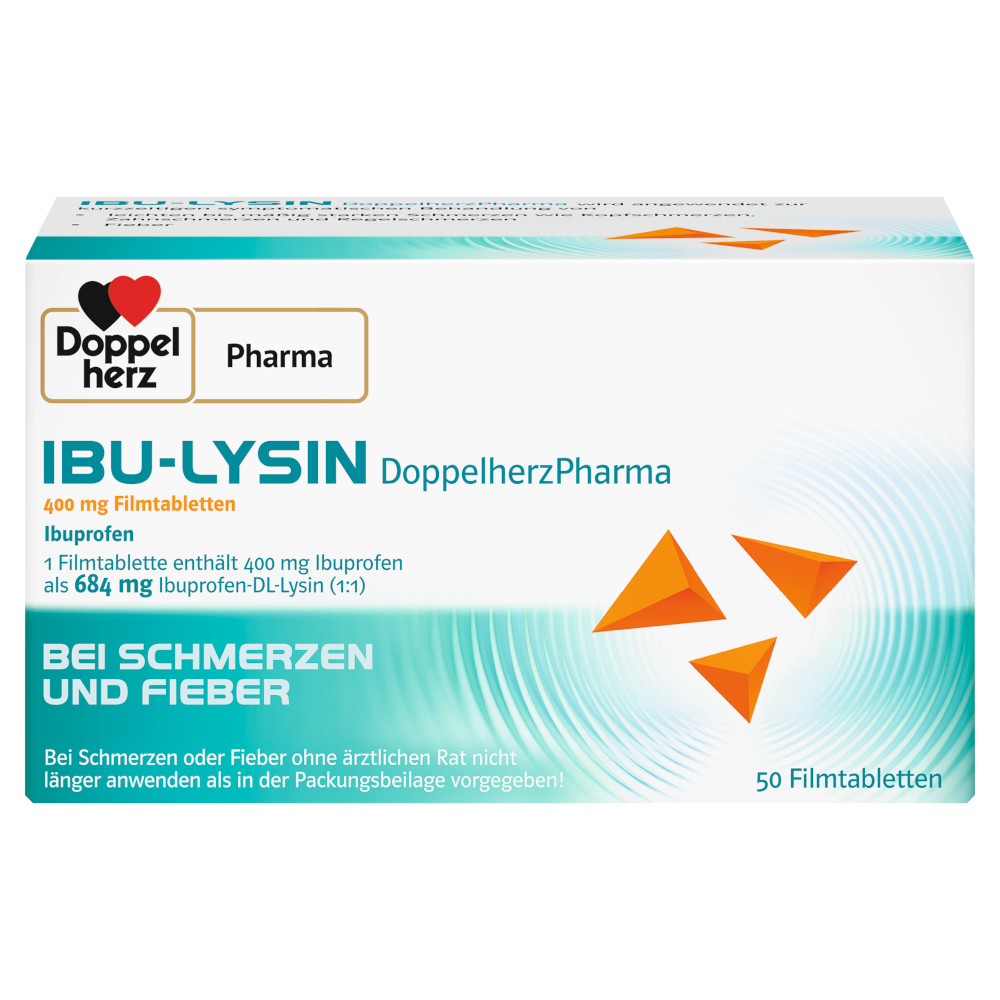 Doppelherz Pharma IBU-Lysin  50 St Filmtabletten
