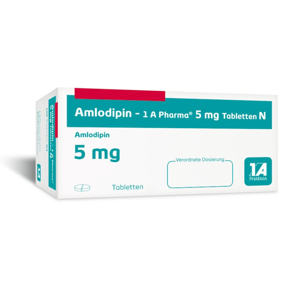 Amlodipin-1 A Pharma 5mg N 100 St Tabletten
