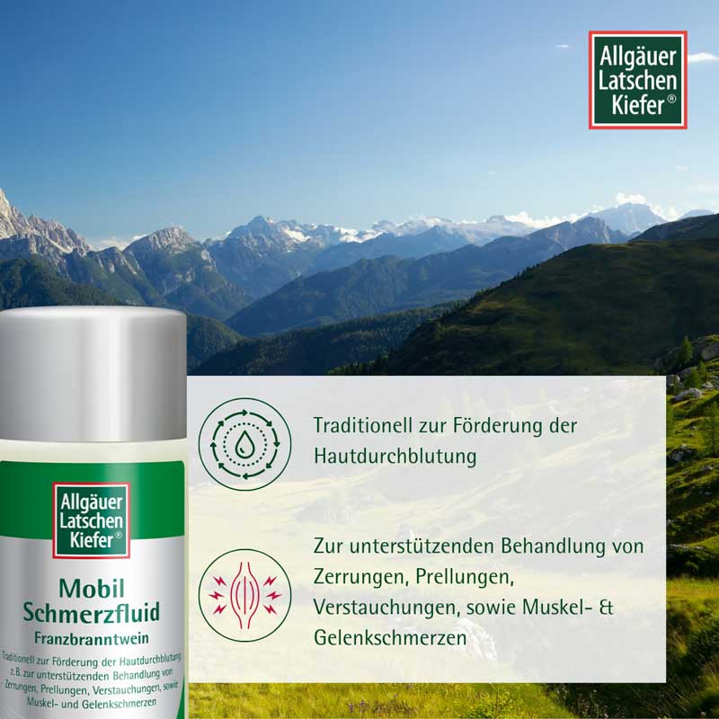 Allgäuer Latschen Kiefer Mobil Schmerzfluid 100 ml Lösung