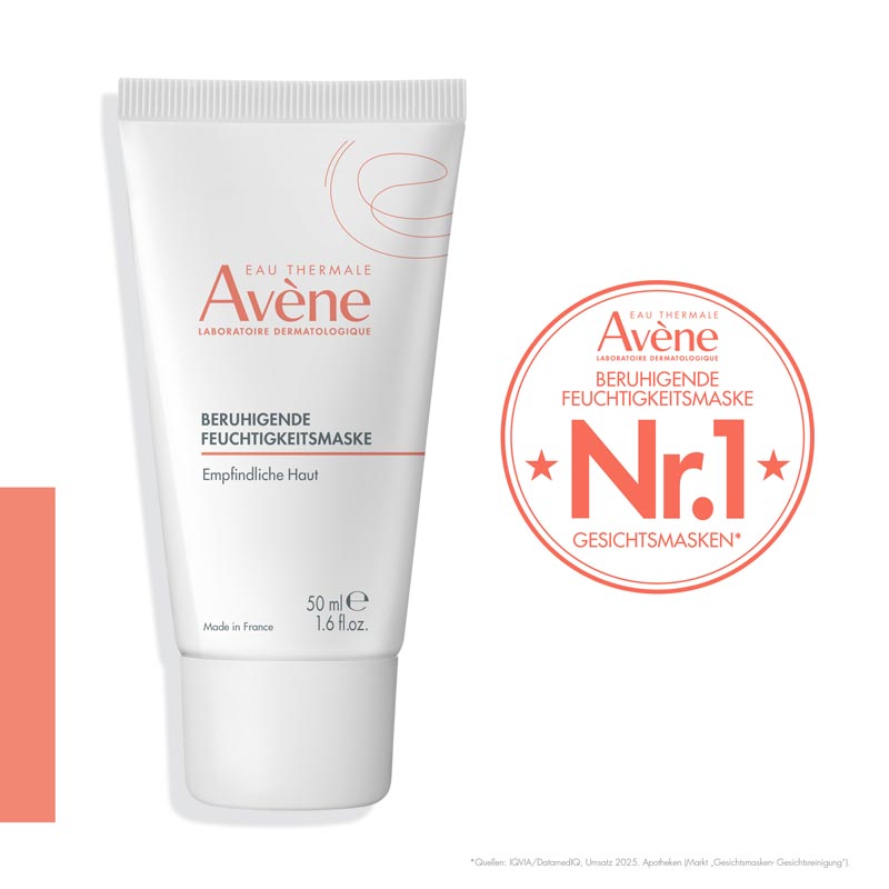 Avène BERUHIGENDE FEUCHTIGKEITSMASKE  50 ml Emulsion