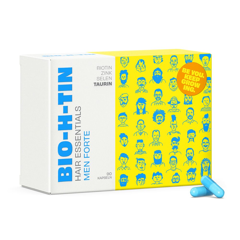 BIO-H-TIN HAIR ESSENTIALS MEN FORTE 90 St Kapseln