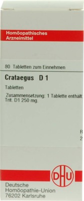 CRATAEGUS D 1  80 St Tabletten