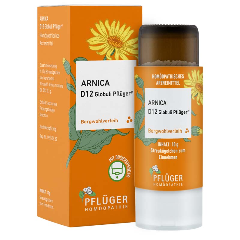Arnica D12 Globuli Pflüger 10 g Globuli