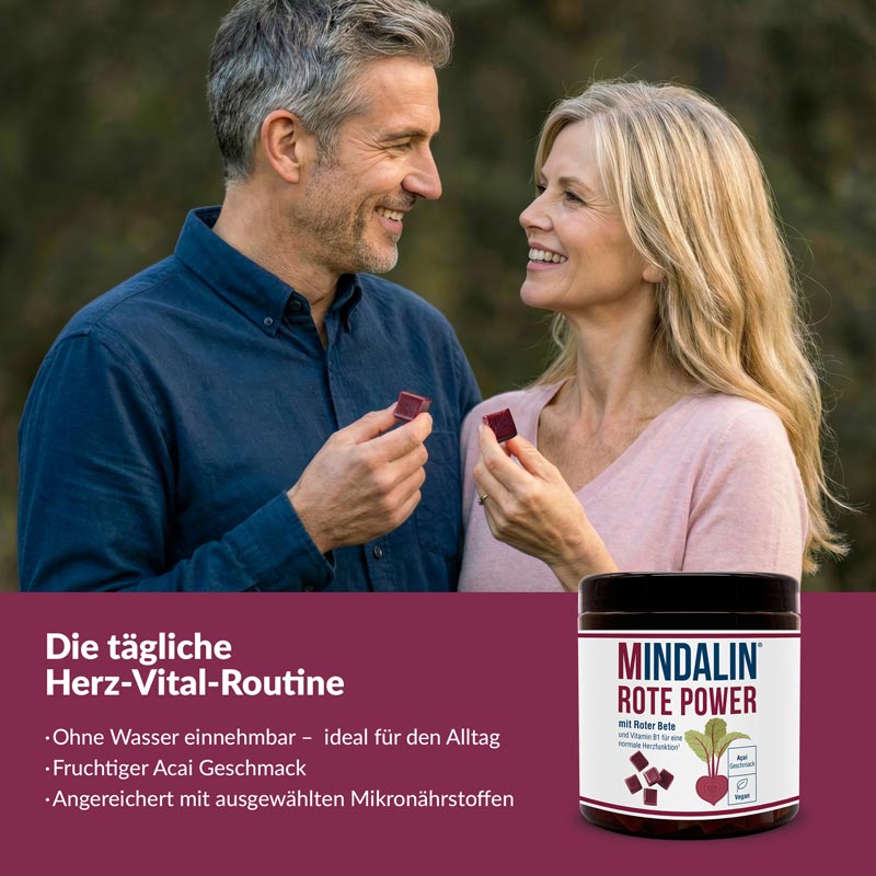 MINDALIN ROTE POWER 60 St Kautabletten
