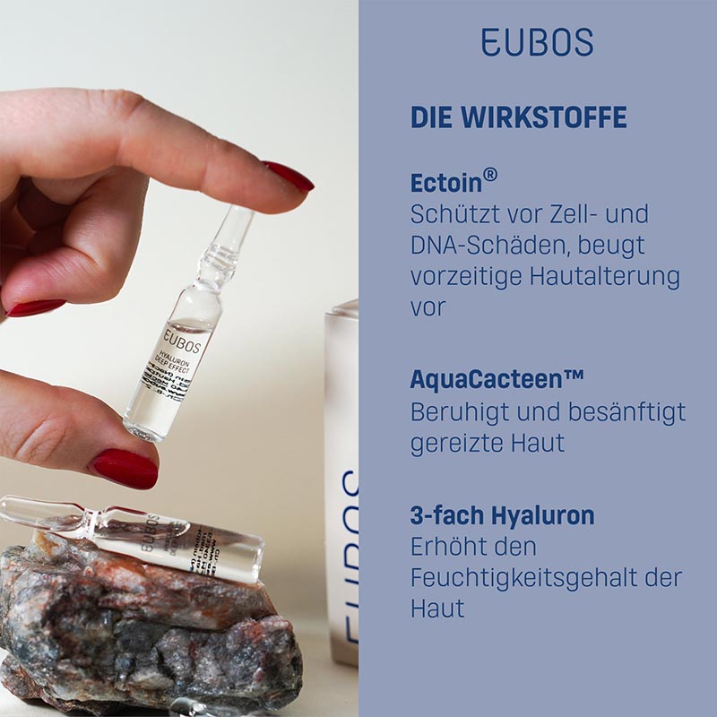 Eubos  Hyaluron Deep Effect Ampullen-Kur 7X2 ml Ampullen