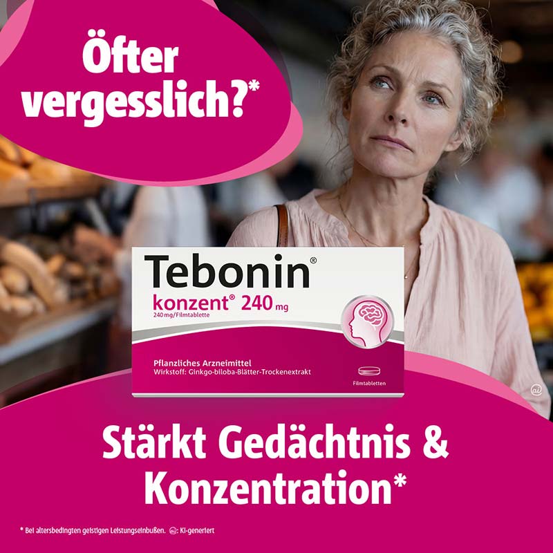 Tebonin konzent 240 mg 80 St Filmtabletten