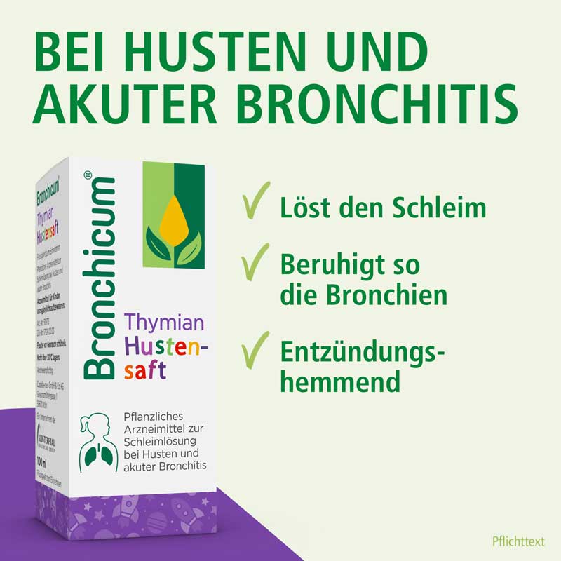Bronchicum Thymian Hustensaft 100 ml Saft
